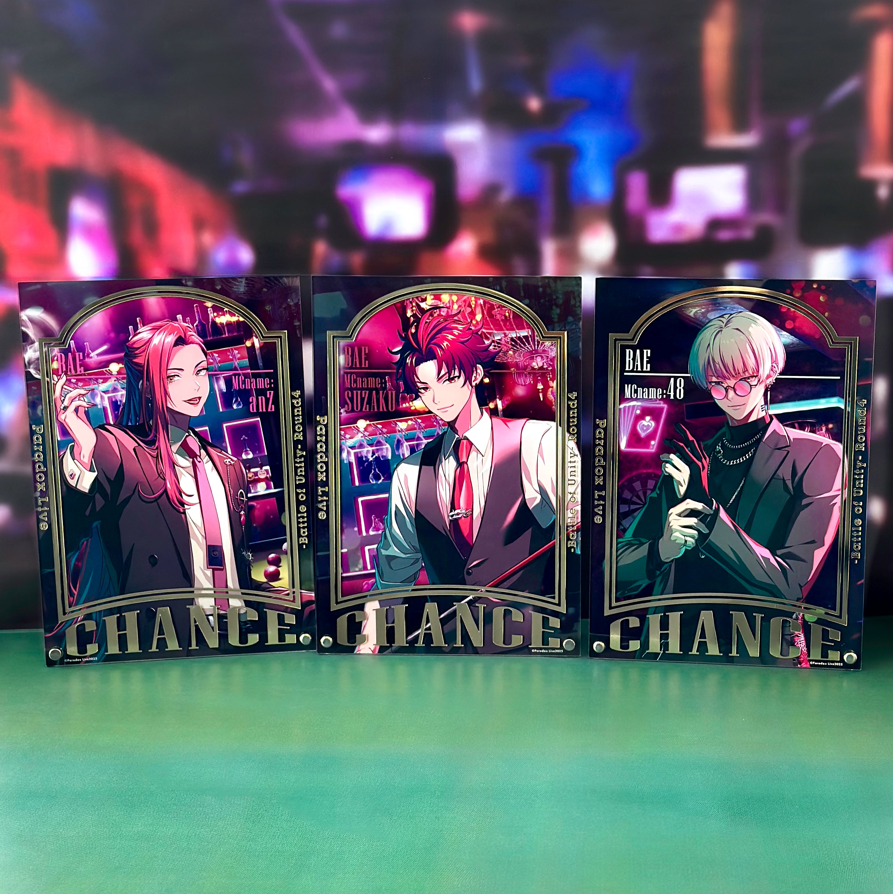 Paradox Live CHANCE 箔押しBIGアクリルパネル – GCRESTORE ジークレストア