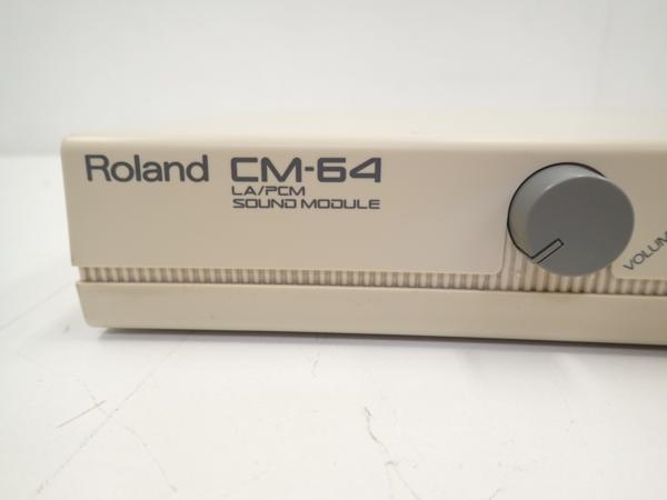 高額買取実施中!!】Roland ローランド LA/PCM音源モジュール CM-64