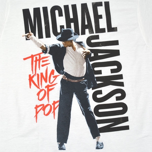 MICHAEL JACKSON King Of Pop Tシャツ | GEEKHEAD
