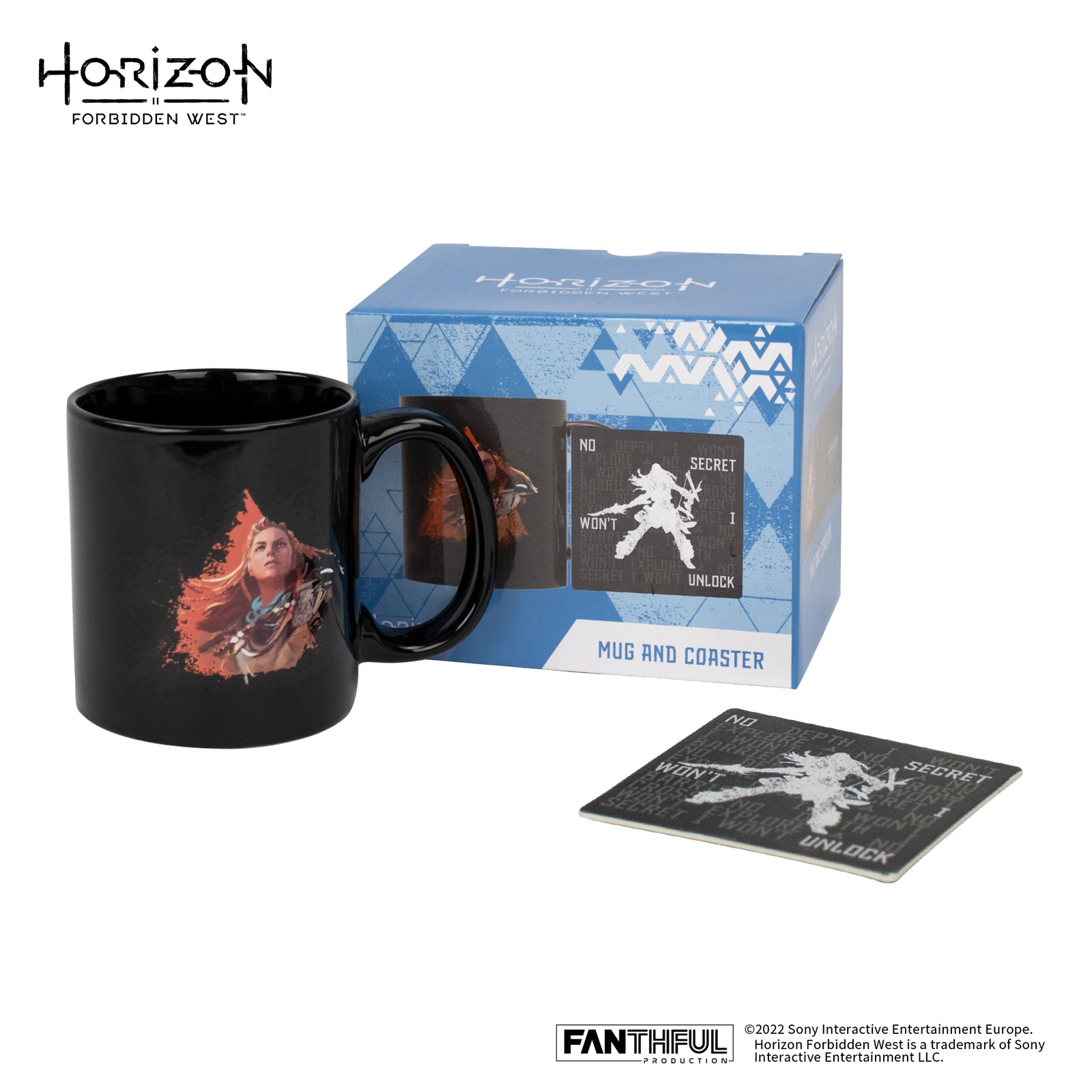 Horizon Forbidden West マグカップ/コースターセット – インフォ