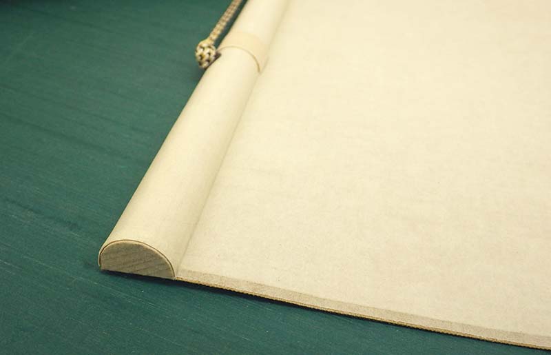 掛軸あれこれ【表木（半月・八双）について】｜【京表具 藤田月霞堂