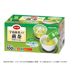 CO・OP 宇治抹茶入り煎茶 サッと溶けるスティック 0．7g×100