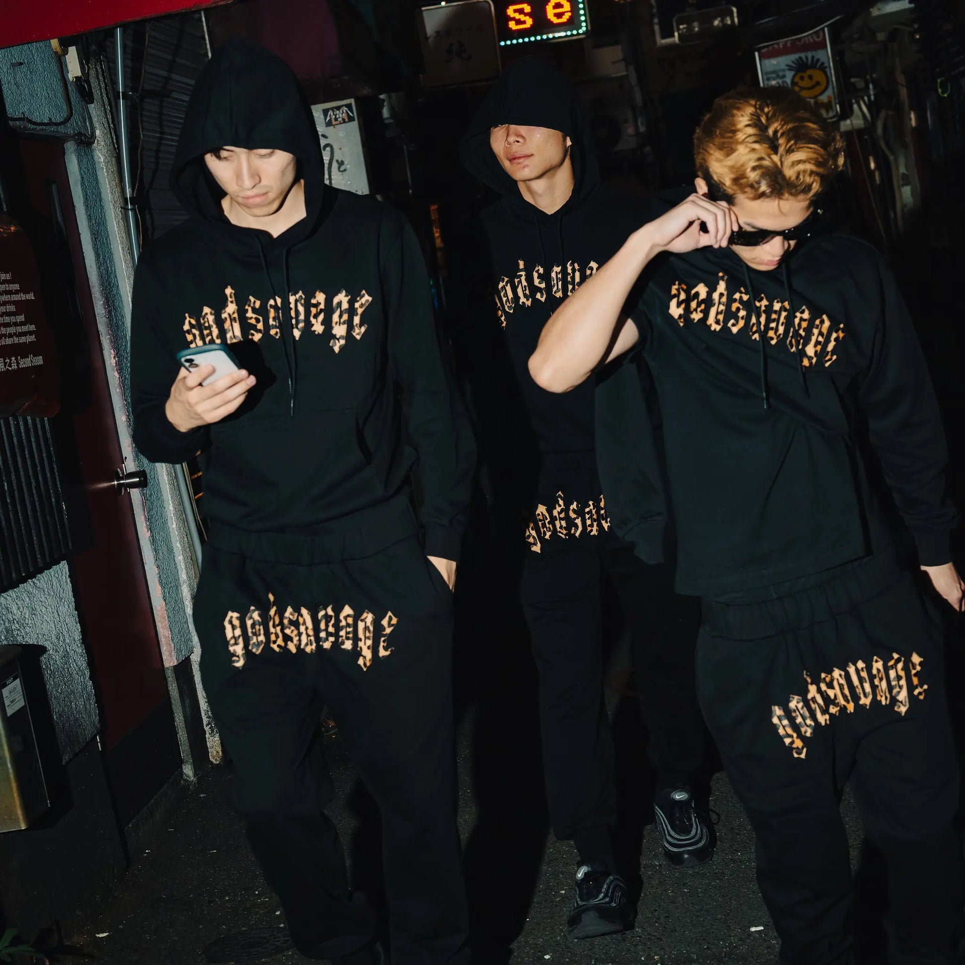 LEOPARD LOGO HOODIE – god savage