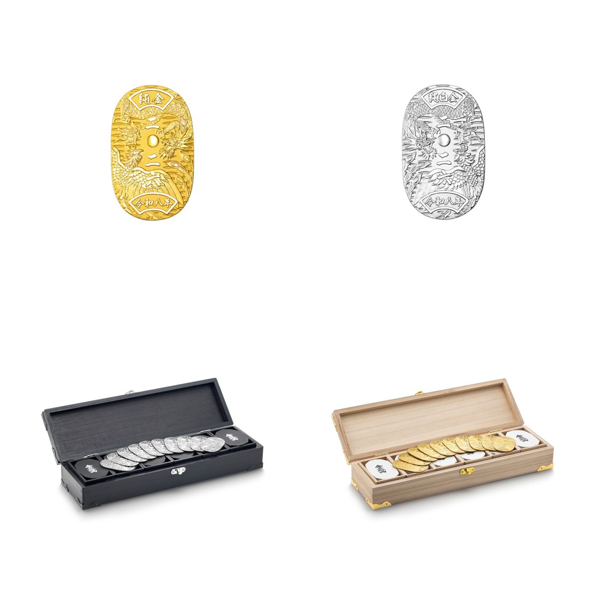 開運招来！ 2026年の福を呼び込む龍と鳳凰をデザインした純金・純