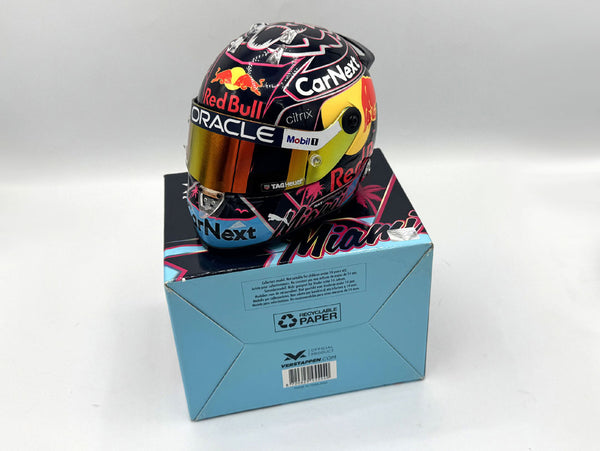 フェルスタッペン1/2ヘルメット 2022マイアミ verstappen Max