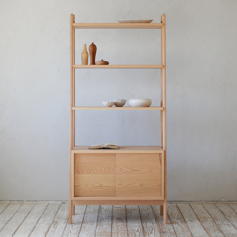 Open Shelf | オーク/ウォルナット無垢材 | 北欧家具 北欧インテリア