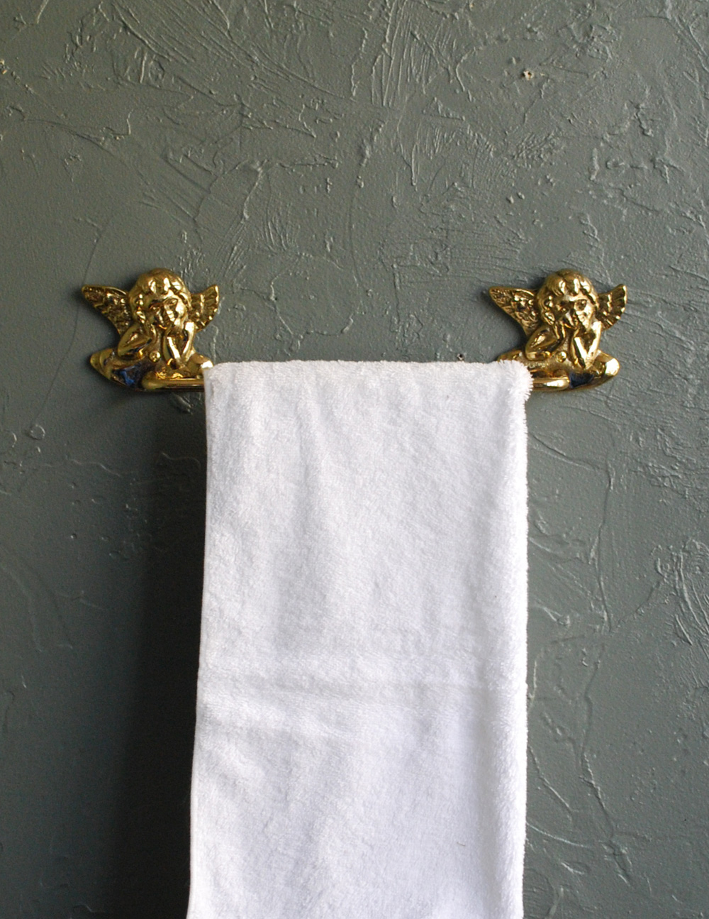 真鍮タオルバー （ゴールド・エンジェル・S）(sa-615)｜DIYグッズ