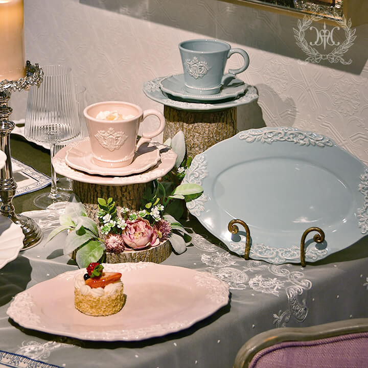 ミニョンオーバルプレート/ピンク｜輸入食器・雑貨の通販 | 輸入雑貨の