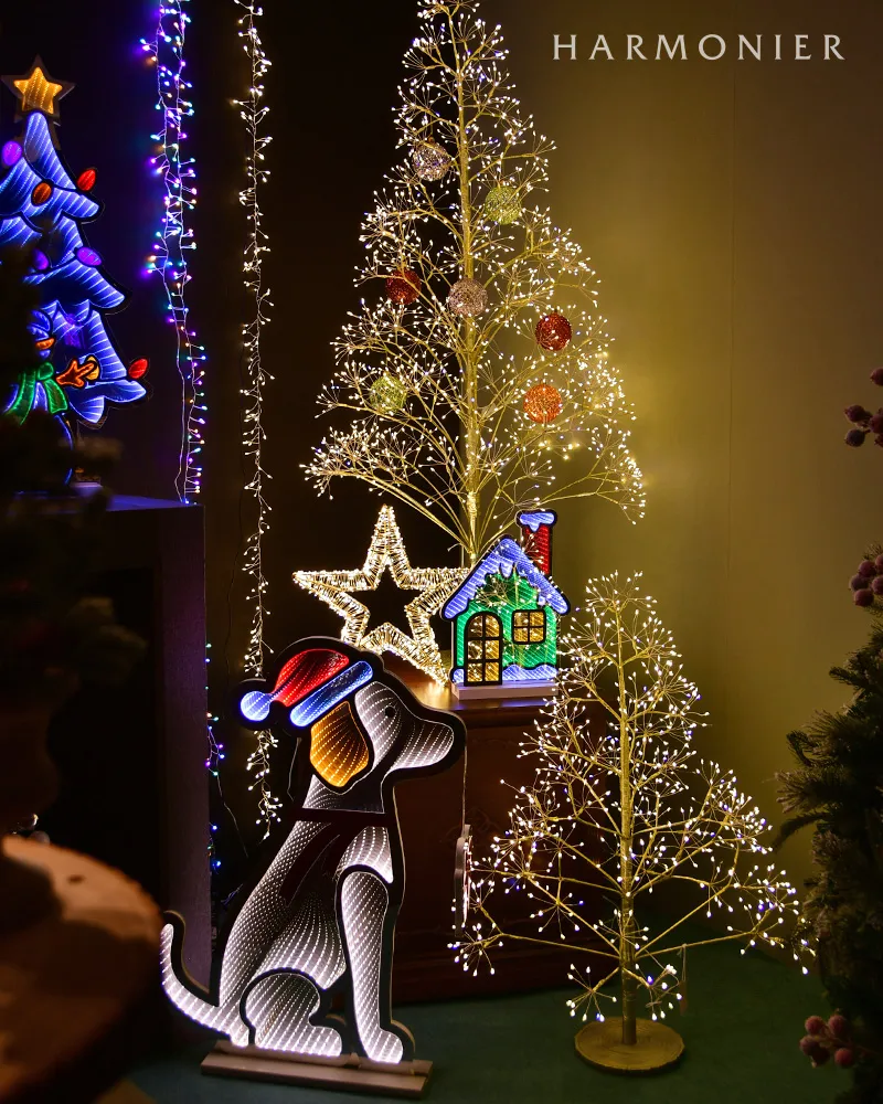 ファンタジーライトツリー/ホワイトミックス90cm※アダプター仕様