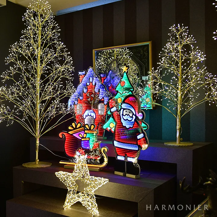 ファンタジーライトツリー/ホワイトミックス150cm※アダプター仕様