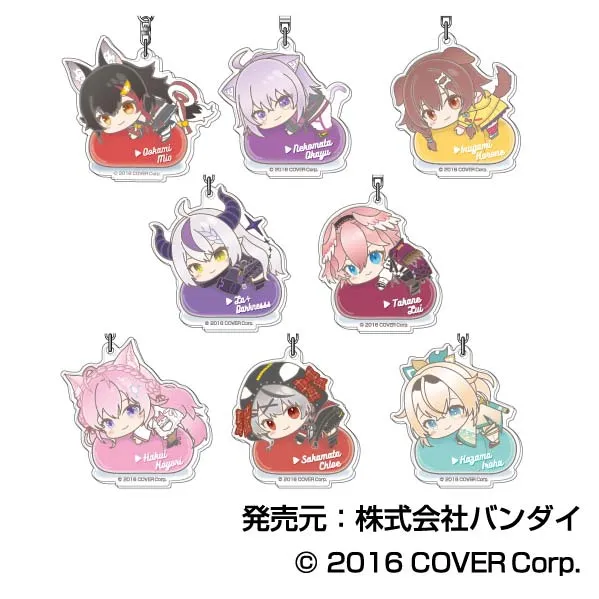 ハセ・プロ｜hololive はぐみーつ アクリルキーホルダー Vol.5