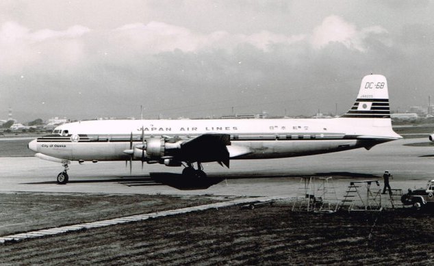 日本におけるダグラスDC-6B研究