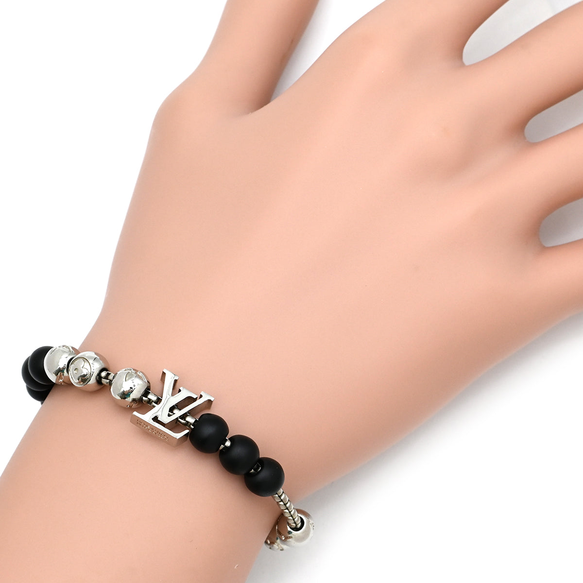 ルイヴィトン LOUIS VUITTON ブレスレット・モノグラム ビーズ M00512