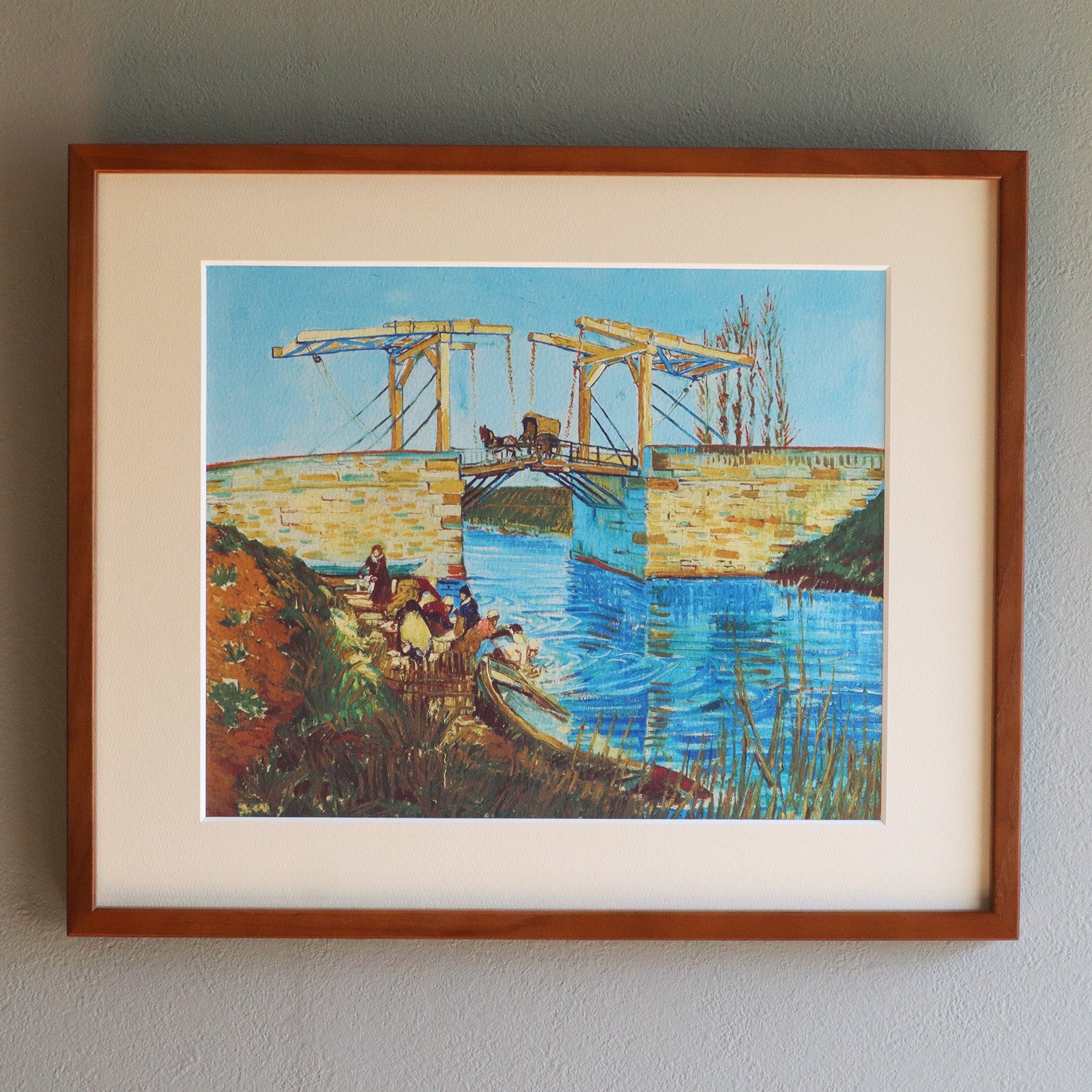 フィンセント・ファン・ゴッホ 「アルルの跳ね橋」アートポスター