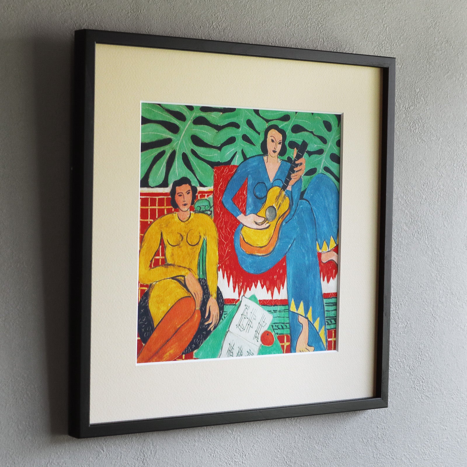 アンリ・マティス 「音楽」アートポスター｜モダンインテリアに合う