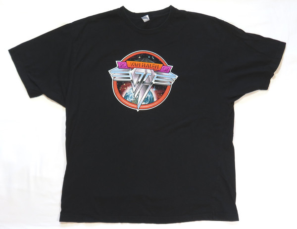 Van Halen Vintage T Shirt 2007 Concert Tour Anvil 2X Tag USA