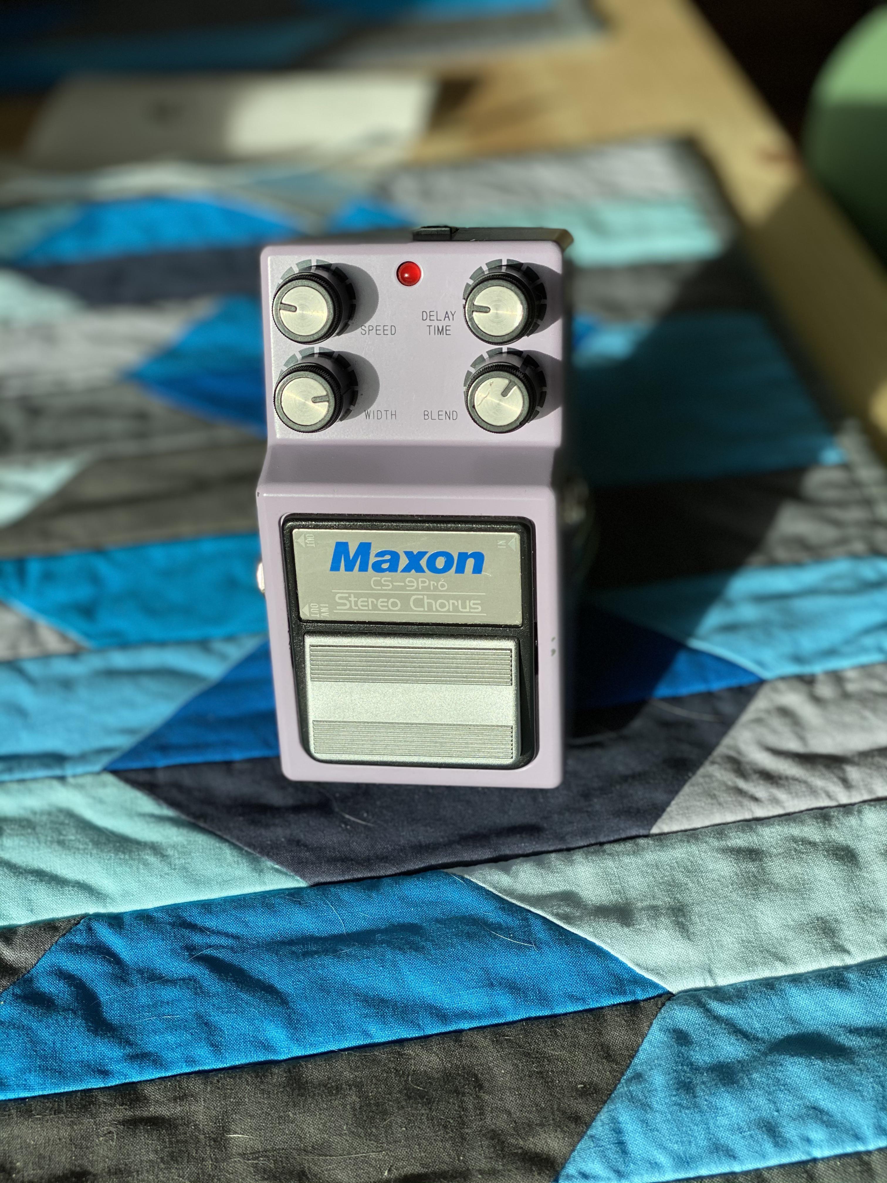NPD - Maxon CS-9Pro Stereo Chorus. Couldn't be happier with this