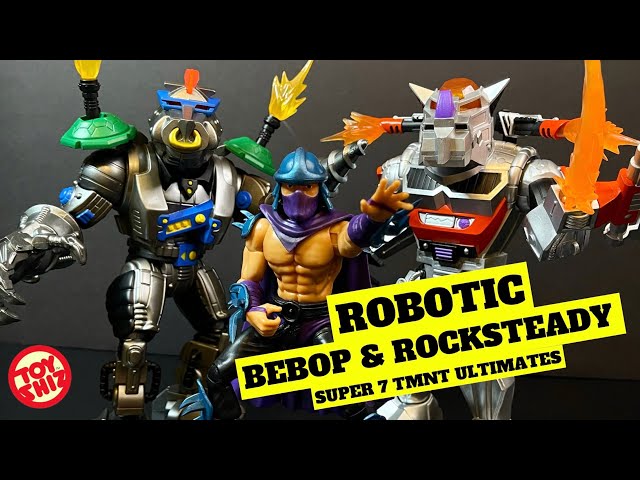 2024 ROBOTIC BEBOP & ROBOTIC ROCKSTEADY | TMNT Ultimates | Super 7