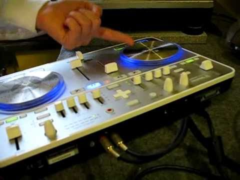 Vestax Spin & algoriddim djay - YouTube