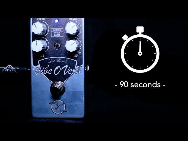 Keeley Vibe O Verb in 90 Seconds (MMTV) - YouTube