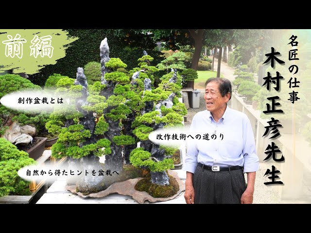 Part 1: The Work of a Master Bonsai Artist - From Mr. Kimura's