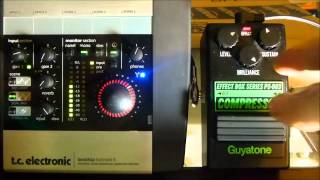 Guyatone PS-003 Compressor Sustainer Guitar Effect Pedal - box