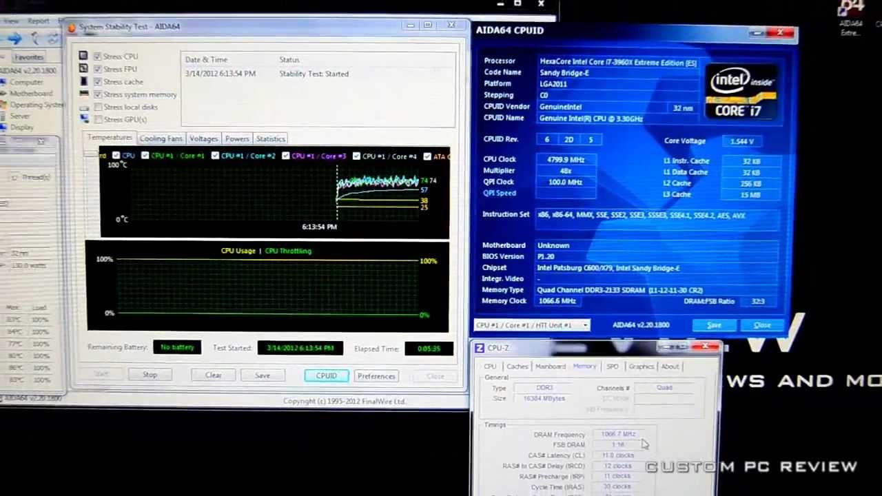 ASRock X79 Professional i7 3960X 4.8GHz OC Tutorial + UEFI Demo