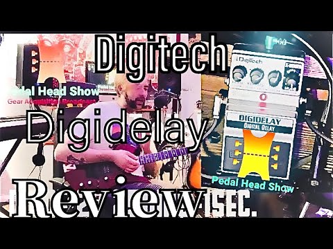 Digitech X-Series Digidelay Digital Delay Modes/Demo & Review/ Can