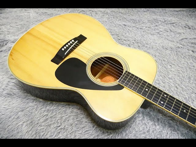 Vintage 1980's made Orange Labelmodel Acoustic Guitar YAMAHA FG