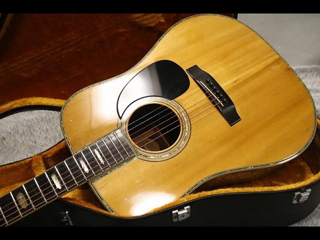 1980's made vintage Morris T.F series W-80 Solid Spruce /Ebony D45