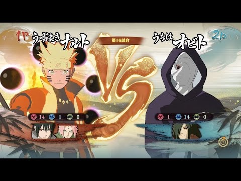 PS4「NARUTO-ナルト- 疾風伝 ナルティメットストーム4」バトル動画