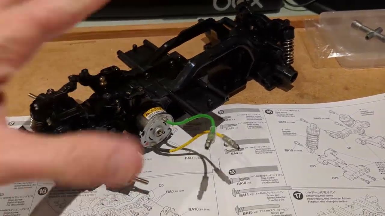 Tamiya Volkswagen Golf Mk 1 (M05 chassis) - Build video #2 - YouTube