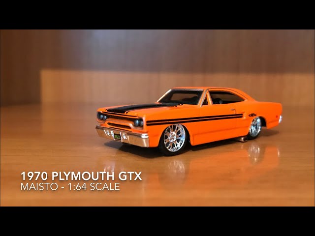 1:64 1970 Plymouth GTX - Maisto Pro Rodz - YouTube