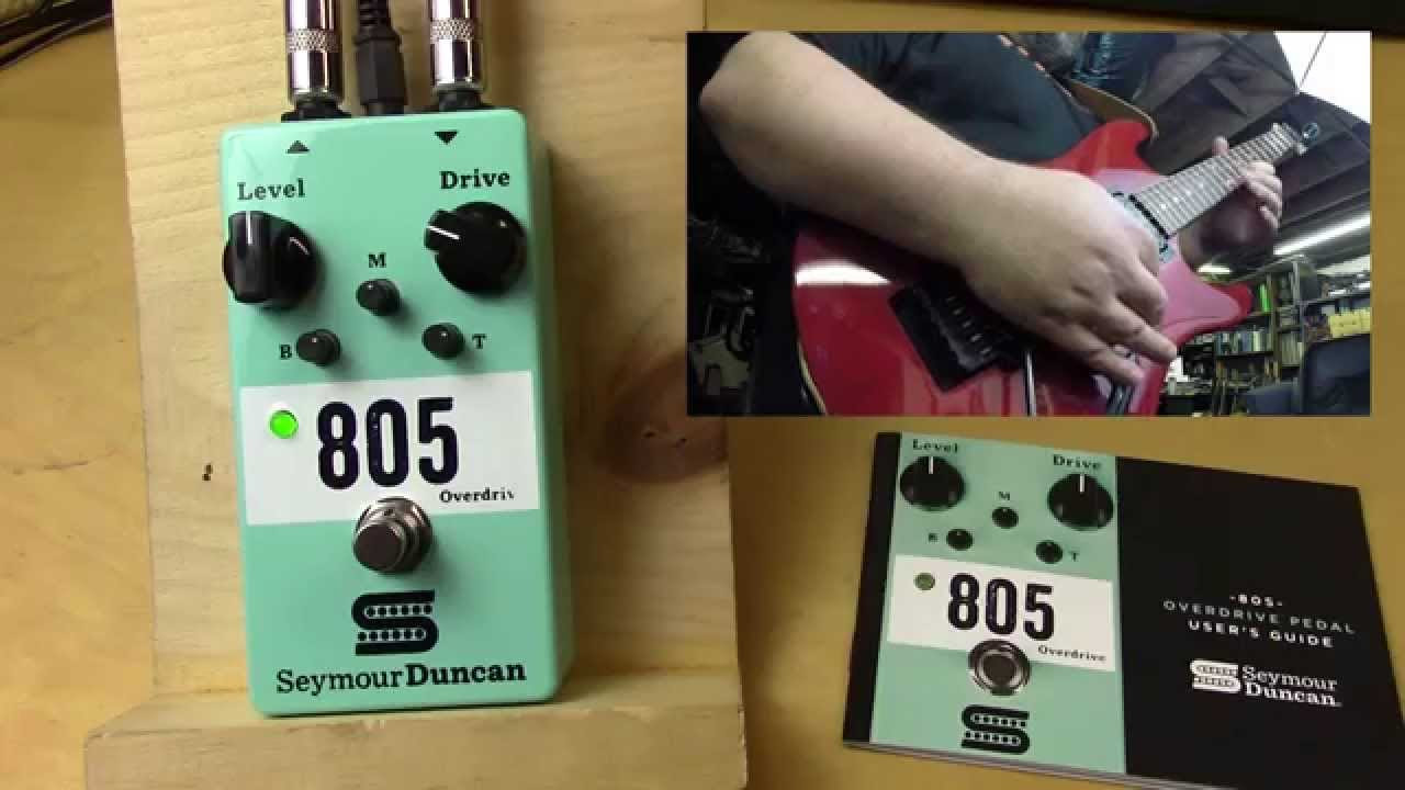 Seymour Duncan 805 OVERDRIVE | Great take of the classic 808