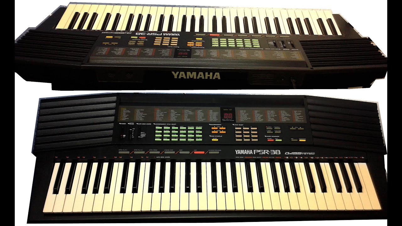 YAMAHA PSR - 38 (DEMO song) - YouTube