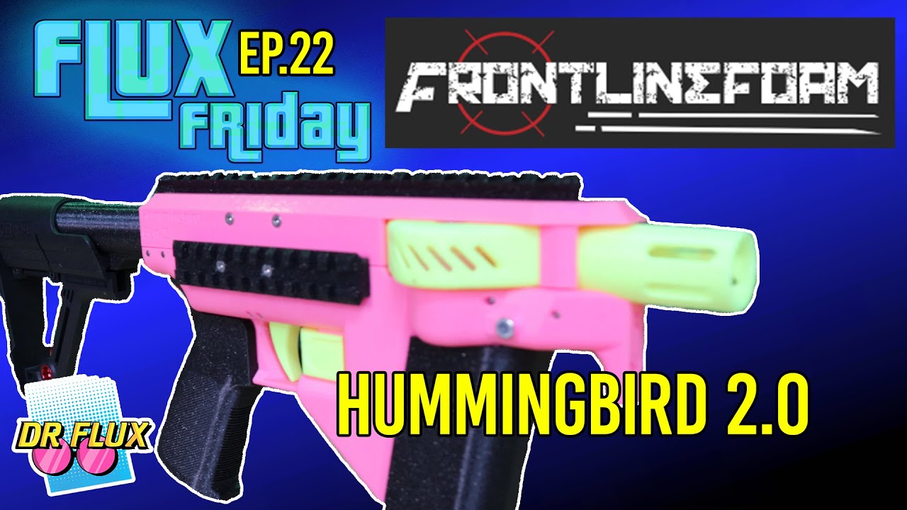 This 3D Printed Nerf Blaster Has a Full Auto Solenoid - FFE22