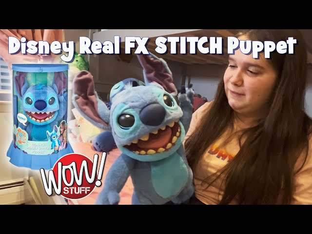 Autumn Checks out the Disney Real FX STITCH Puppet from WOW Stuff