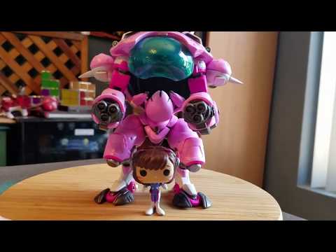 Pop! Dva with Meka Overwatch Funko Vinyl Figure Review - YouTube