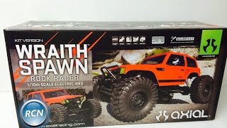 NEW!! Axial Wraith Spawn KIT Version - Unboxed! - YouTube