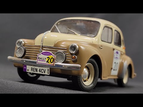 Imai 1:20 1947 Renault 4CV Scale Model Car - YouTube
