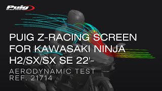 REF. 21714 - Z-RACING SCREEN FOR KAWASAKI NINJA H2/SX/SX SE '22