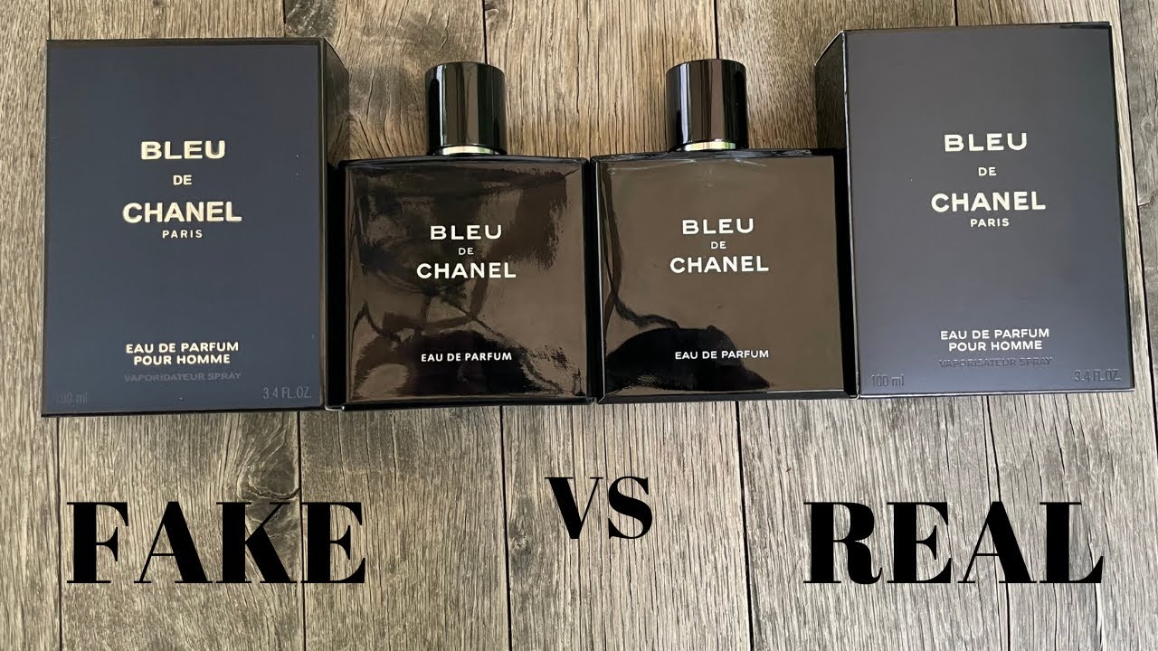 Fake vs Real Bleu De Chanel Eau De Parfum 100 ML - YouTube