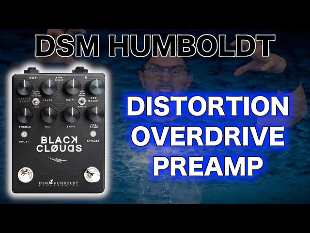 DSM Humboldt Black Clouds Distortion Pedal - Metal - YouTube