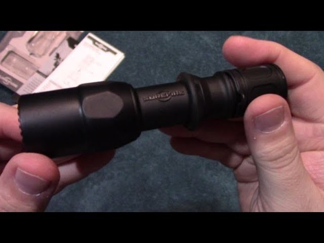 SureFire G2ZX Combat Light Flashlight Kit Review! - YouTube