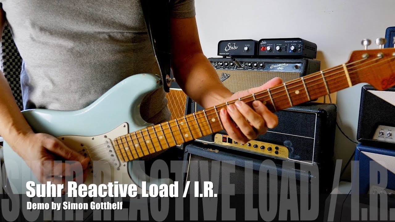 Suhr Reactive Load / I. R. - Demo by Simon Gotthelf - YouTube