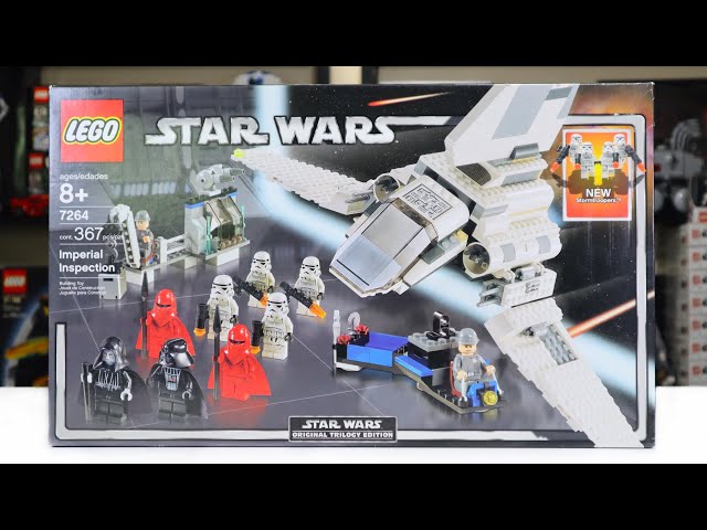LEGO Star Wars 7264 IMPERIAL INSPECTION Review! (2005) - YouTube