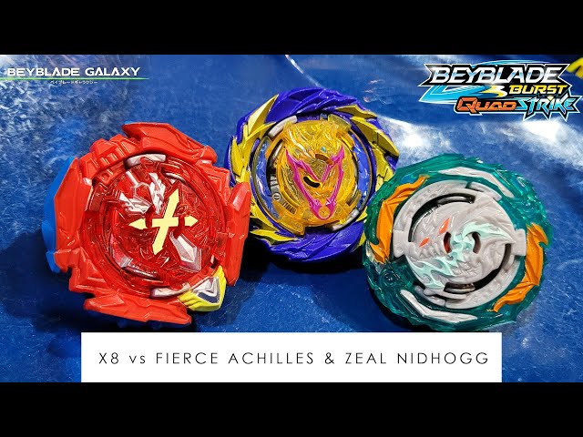 XIPHPOID XCALIUS X8 vs FIERCE ACHILLES A8 e ZEAL NIDHOGG N8