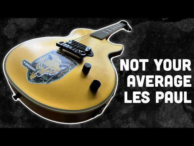 Introducing My Heavily Modified Gold Glory Les Paul - YouTube