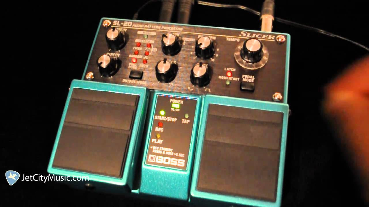BOSS SL-20 SLICER 試奏ムービー - YouTube