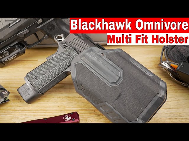 Blackhawk Omnivore Multi Fit Handgun Holster - YouTube